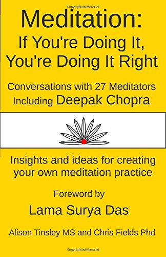 Stock image for Meditation: If You're Doing It, You're Doing It Right: Conversations with Meditators for sale by Books Unplugged