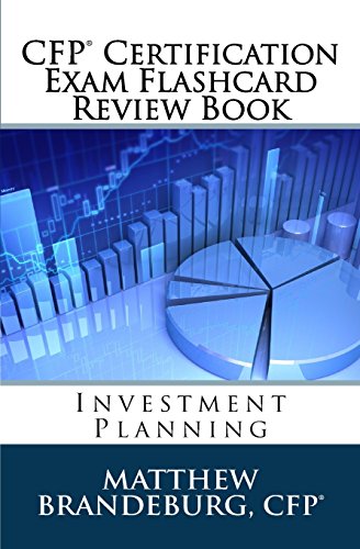 Beispielbild fr CFP Certification Exam Flashcard Review Book: Investment Planning (4th Edition) zum Verkauf von Buyback Express