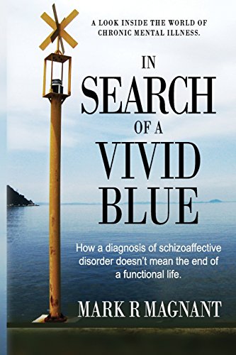 Beispielbild fr In Search of a Vivid Blue: How a diagnosis of schizoaffective disorder doesn't mean the end of a functional life. zum Verkauf von ZBK Books