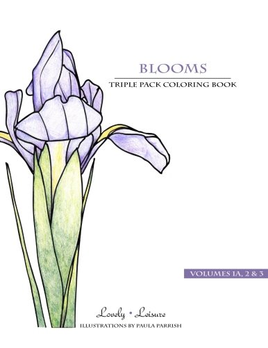 Stock image for Blooms | Triple Pack (Volumes 1A,2&3): Lovely Leisure Coloring Book for sale by Revaluation Books