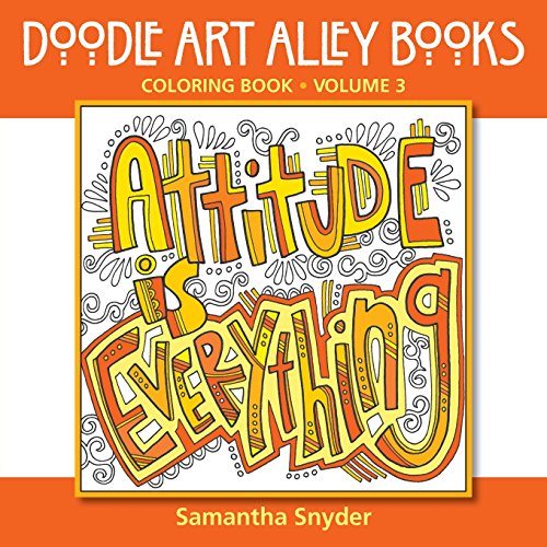 Stock image for Attitude Is Everything: Coloring Book (Quote Coloring Books) for sale by ZBK Books