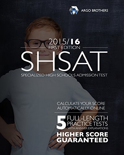 Imagen de archivo de SHSAT First Edition: Test Prep a la venta por SecondSale