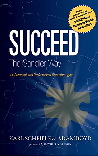 Stock image for Succeed The Sandler Way for sale by Jenson Books Inc