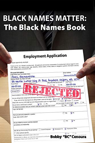 Beispielbild fr Black Names Matter: The Black Names Book (Paperback or Softback) zum Verkauf von BargainBookStores