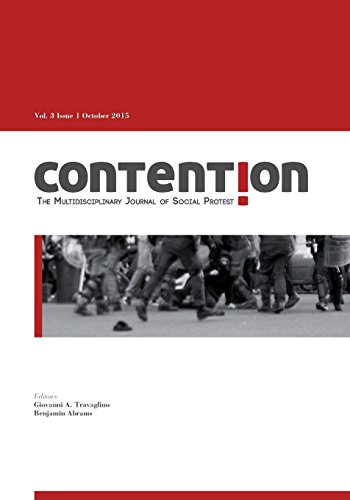 Beispielbild fr Contention: The Multidisciplinary Journal of Social Protest: Vol. 3.1 zum Verkauf von Revaluation Books