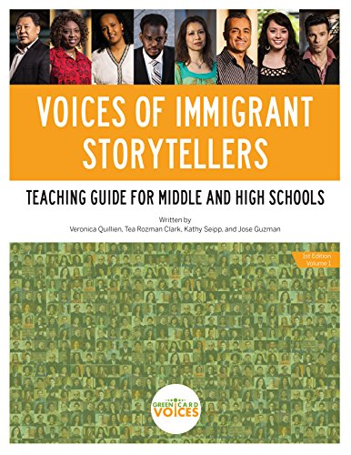Beispielbild fr Voices of Immigrant Storytellers: Teaching Guide for Middle and High Schools zum Verkauf von More Than Words