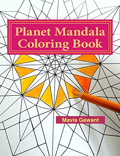 Beispielbild fr Planet Mandala Coloring Book zum Verkauf von GF Books, Inc.