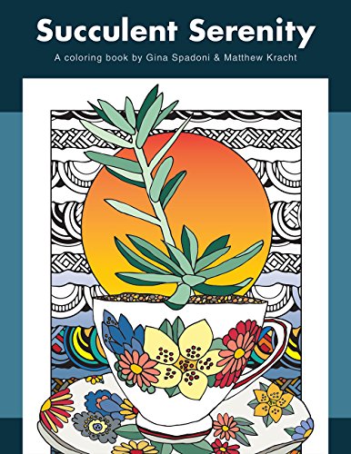 Stock image for Succulent Serenity: A Coloring Book for sale by Save With Sam