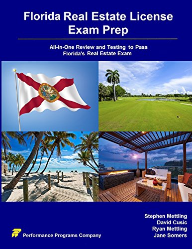 Beispielbild fr Florida Real Estate License Exam Prep: All-in-One Review and Testing To Pass Florida's Pearson Vue Real Estate Exam zum Verkauf von HPB-Ruby