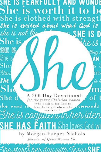 Stock image for She: 366 Day Devotional: For Young Christian Women for sale by Books Unplugged