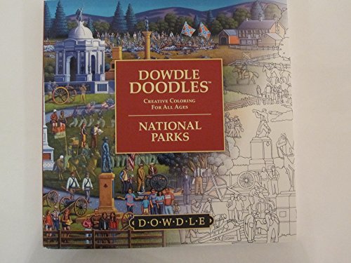 Imagen de archivo de Dowdle Doodles    National Parks - Coloring Book for all Ages a la venta por ZBK Books