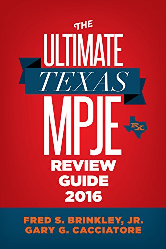Stock image for The Ultimate Texas MPJE Review Guide 2016 for sale by ThriftBooks-Dallas