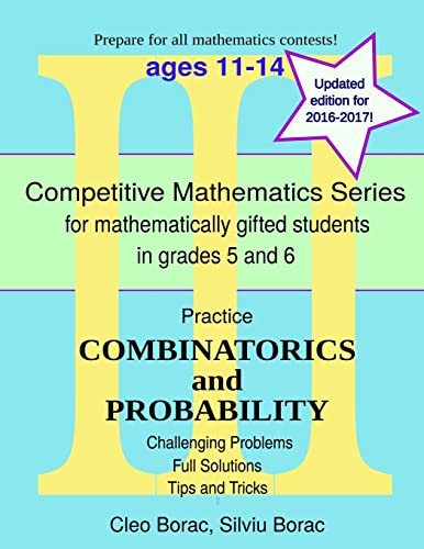 9780692639160: Practice Combinatorics and Probability: Level 3 (ages 11-14)