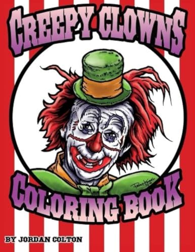 Stock image for Creepy Clown Adult Coloring Book (Paperback or Softback) for sale by BargainBookStores