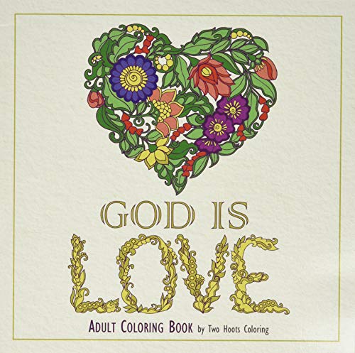 Imagen de archivo de Adult Coloring Book: God is Love a la venta por Book Deals