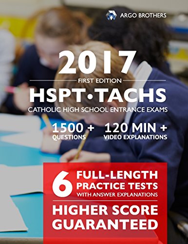 Beispielbild fr Catholic High School Entrance Exams - TACHS /HSPT 2016-2017 Test Prep zum Verkauf von HPB-Red