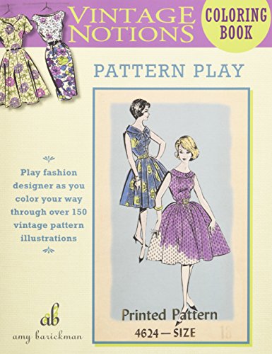 Beispielbild fr Vintage Notions Coloring Book: Pattern Play zum Verkauf von Seattle Goodwill