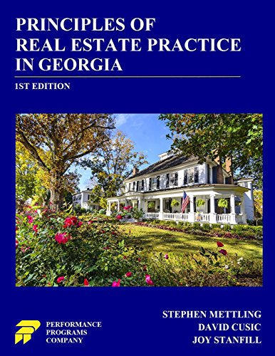 Stock image for Principles of Real Estate Practice in Georgia for sale by Wizard Books