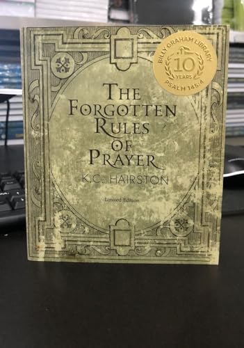 Stock image for The Forgotten Rules of Prayer Limited Edition for sale by Wonder Book