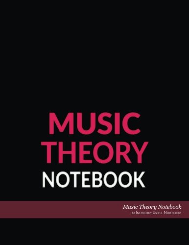 Beispielbild fr Music Theory Notebook (200-Page Red/Black Glossy MEGA Edition) : For Musicians, Composers, Music Students, and Educators zum Verkauf von Better World Books