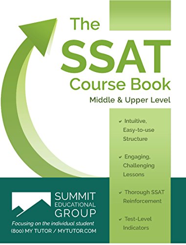 Beispielbild fr The SSAT Course Book : Middle & Upper Level zum Verkauf von BooksRun