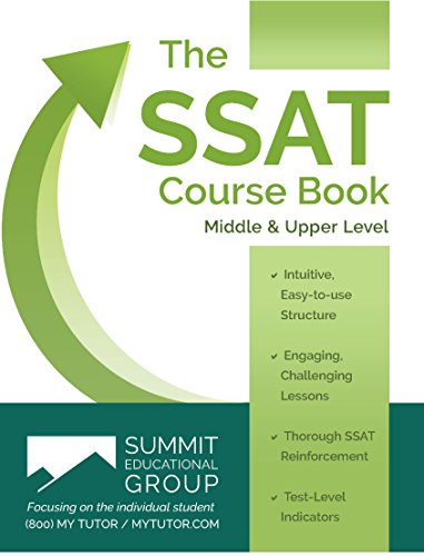 Stock image for The SSAT Course Book : Middle & Upper Level for sale by BooksRun