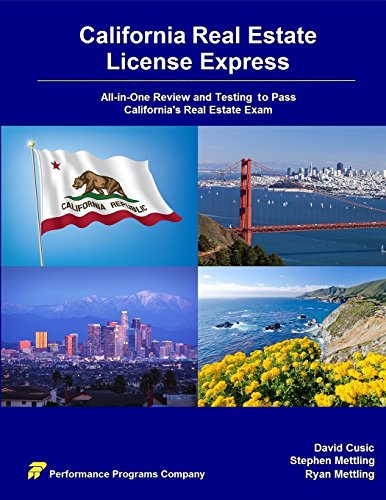 Stock image for California Real Estate License Express: All-in-One Review and Testing to Pass Californias Real Estate Exam for sale by Goodwill Southern California