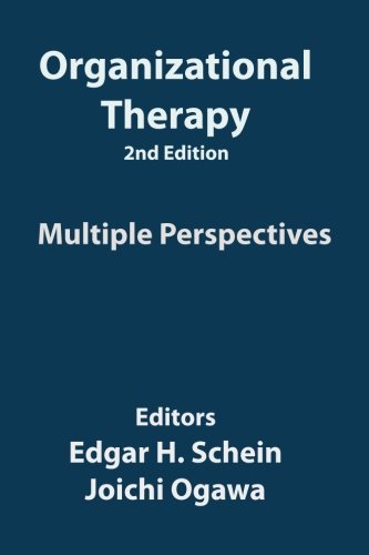 Imagen de archivo de Organizational Therapy: by Dr. Edgar H. Schein a la venta por GF Books, Inc.