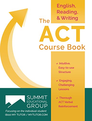 Imagen de archivo de The ACT Course Book English, Reading and Writing a la venta por SecondSale