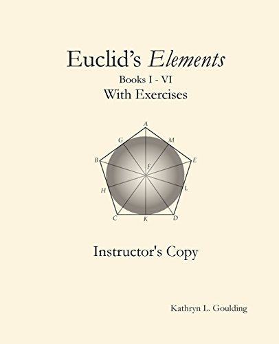 Stock image for Euclids Elements with Exercises Instructors Copy for sale by Blue Vase Books