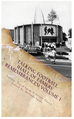 Beispielbild fr Talking Football "Hall Of Famers' Remembrances" Volume 1 zum Verkauf von Lucky's Textbooks