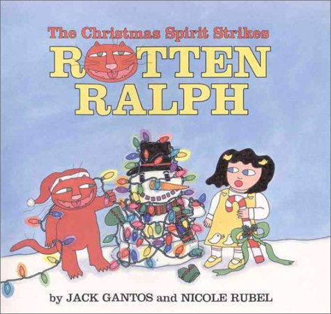 Beispielbild fr The Christmas Spirit Strikes Rotten Ralph zum Verkauf von BooksRun