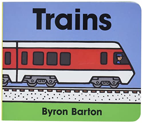 9780694011674: Trains Board Book
