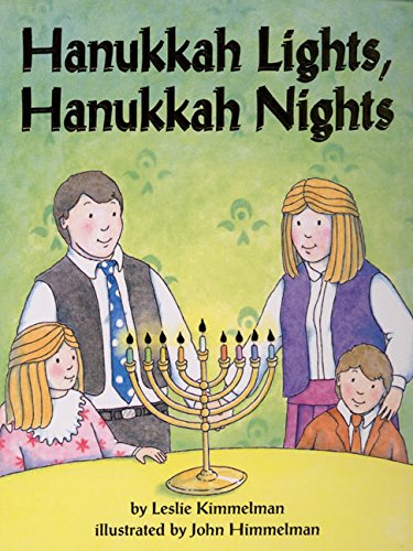 Beispielbild fr Hanukkah Lights, Hanukkah Nights Board Book zum Verkauf von Wonder Book