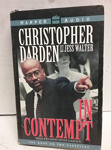 In Contempt (9780694517244) by Christopher A. Darden; Jess Walter