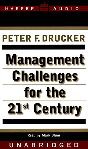 Management Challenges for the 21St Century (9780694522125) by Drucker, Peter F.