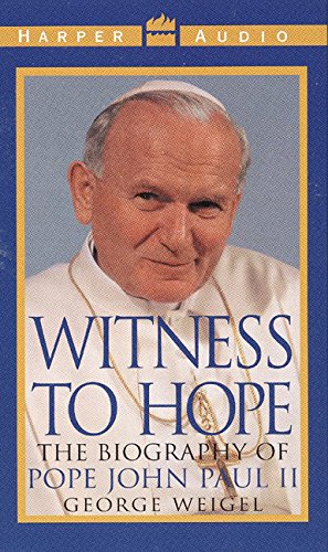 Imagen de archivo de WITNESS TO HOPE the Biography of Pope John Paul II a la venta por Gian Luigi Fine Books