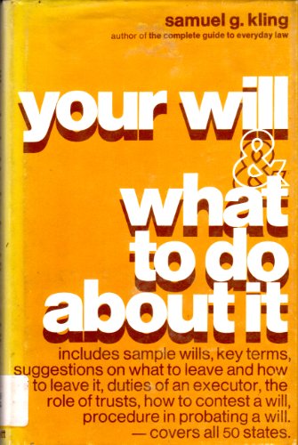 9780695802127: Title: Your will and what to do about it