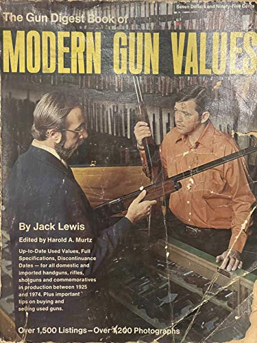 Imagen de archivo de The Gun digest book of modern gun values a la venta por HPB-Emerald