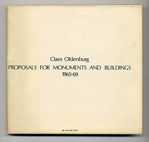 9780695872885: Proposals for Monuments and Buildings, 1965-69