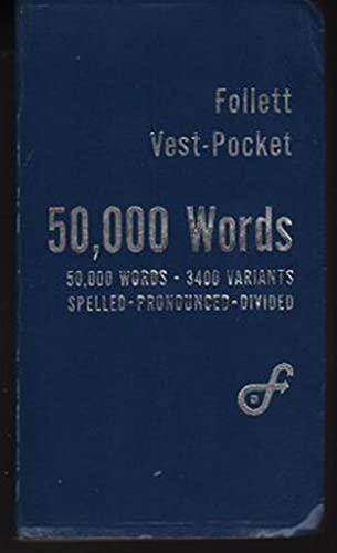 Beispielbild fr New Century Vest Pocket 50000 Words Divided and Spelled zum Verkauf von Better World Books
