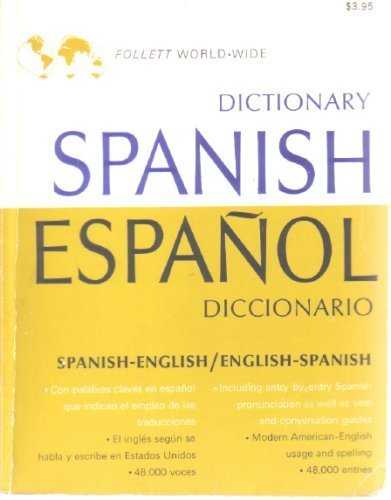 Stock image for Follett Dictionary Spanish-English/English-Spanish for sale by RiLaoghaire