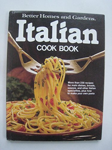 Beispielbild fr Better Homes and Gardens Italian Cook Book zum Verkauf von ThriftBooks-Atlanta