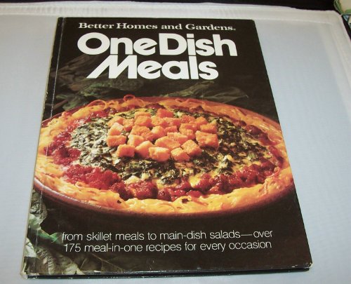Beispielbild fr One Dish Meals (Better Homes and Gardens) zum Verkauf von SecondSale