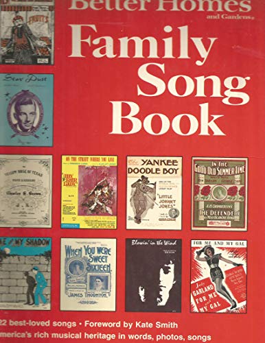 Stock image for Better Homes & Gardens Family Song Book for sale by Better World Books: West