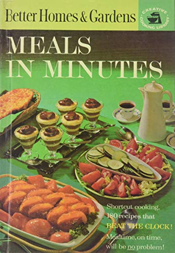 Stock image for Meals in Minutes, BH&G Creative Cooking Library for sale by Jenson Books Inc