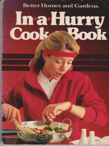 Beispielbild fr In-a-hurry cook book zum Verkauf von Wonder Book