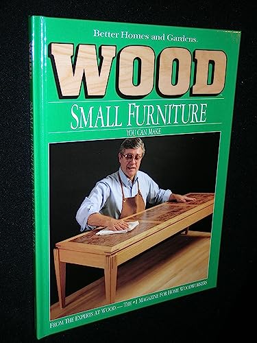 Better Homes and Gardens Wood Small Furniture You Can Make