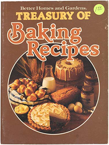 Imagen de archivo de Better Homes and Gardens Treasury of Baking Recipes a la venta por SecondSale