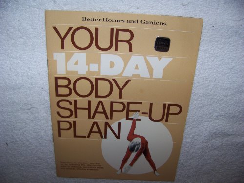 Your 14-Day Body shape-Up Plan (9780696020490) by Better Homes And Gardens